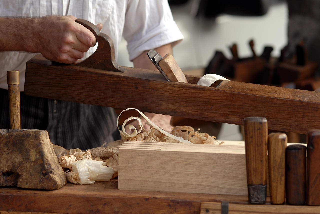 Traditional woodworking craftsmanship
